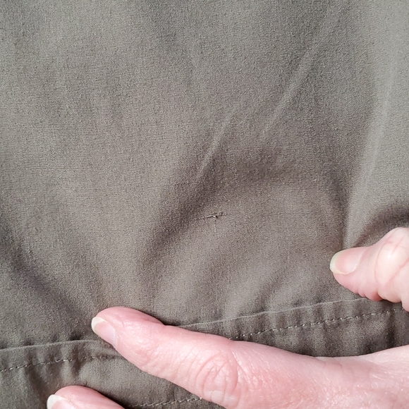 Blac Lacquer, green, work shirt, button down, collared, size 2X, with pockets - Picture 7 of 11